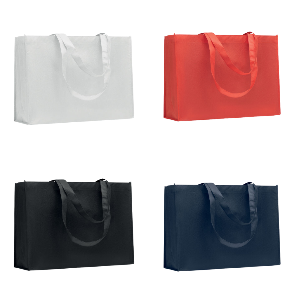 Non Woven Shopping or Beach Bag with long handles and Gusset 45 x 16 x 32 cm